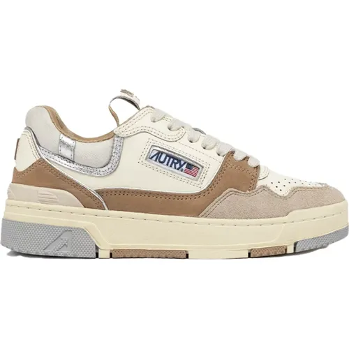 Leder Medalist Sneakers , Damen, Größe: 40 EU - Autry - Modalova