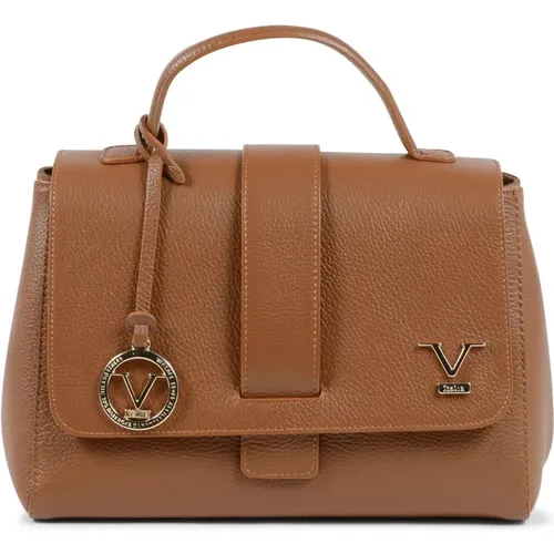Chic Leather Handbag , female, Sizes: ONE SIZE - 19v69 Italia - Modalova