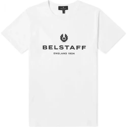 Klassisches 1924 Weißes T-Shirt - Belstaff - Modalova