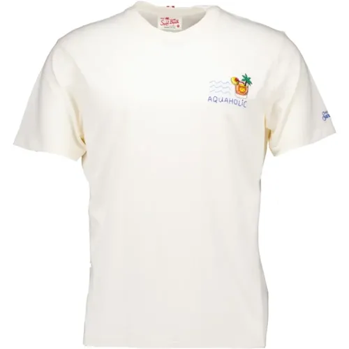 T-Shirts , male, Sizes: 2XL, XL, M, L - MC2 Saint Barth - Modalova
