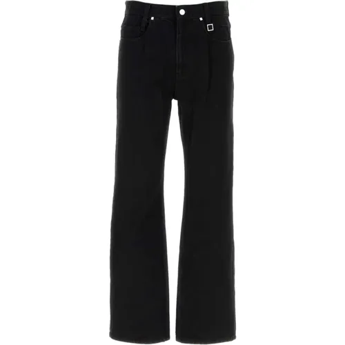 Schwarze Denim Jeans , Herren, Größe: L - Wooyoungmi - Modalova
