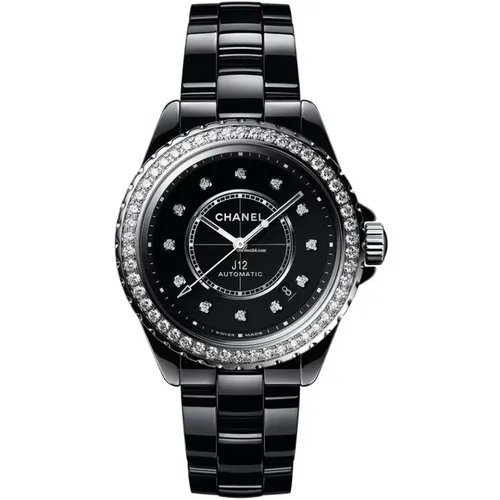 J12 Automatic Ceramic Watch , female, Sizes: ONE SIZE - Chanel - Modalova