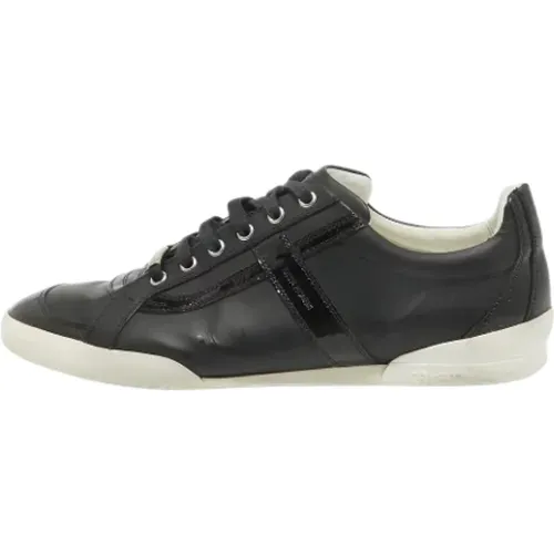 Pre-owned Leather sneakers , male, Sizes: 9 UK - Dior Vintage - Modalova