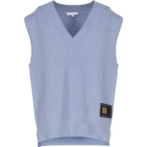 Flex Knit Sleeveless Sweater , male, Sizes: M - JW Anderson - Modalova