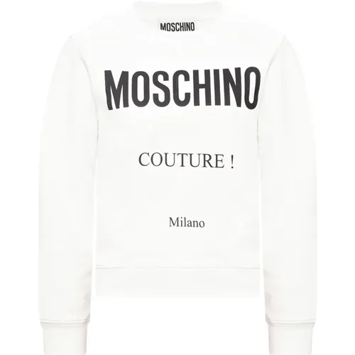 Sweatshirt mit Logo , Damen, Größe: XS - Moschino - Modalova