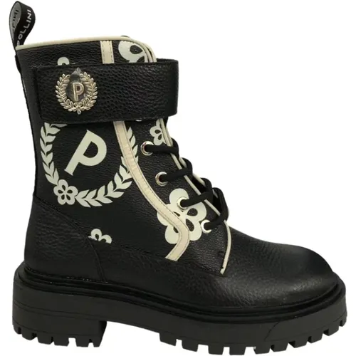 Maxi Heritage Day Boot - , Size 35 , female, Sizes: 6 UK, 2 UK - Pollini - Modalova