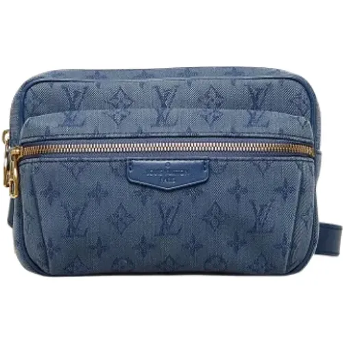 Pre-owned Denim louis-vuitton-bags , female, Sizes: ONE SIZE - Louis Vuitton Vintage - Modalova