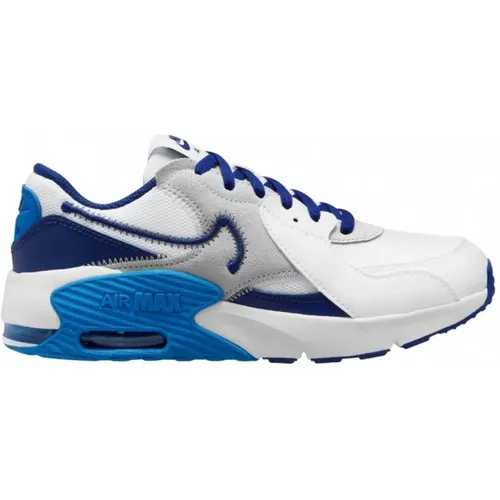 Air Max Excee Sneakers Junior Blau/Weiß/Grau , Damen, Größe: 36 EU - Nike - Modalova