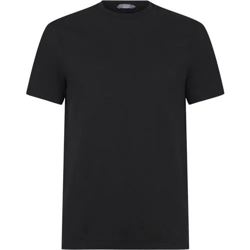 T-Shirts , male, Sizes: M, 2XL, L, 3XL, XL - Zanone - Modalova