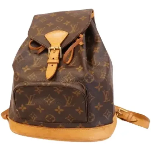 Pre-owned Canvas backpacks , female, Sizes: ONE SIZE - Louis Vuitton Vintage - Modalova