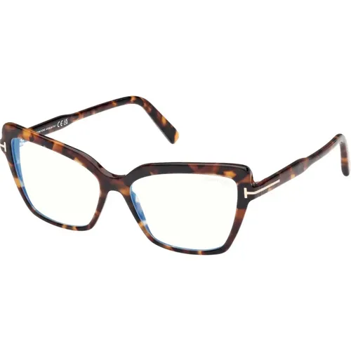 Klassische Optische Brille , Damen, Größe: 55 MM - Tom Ford - Modalova