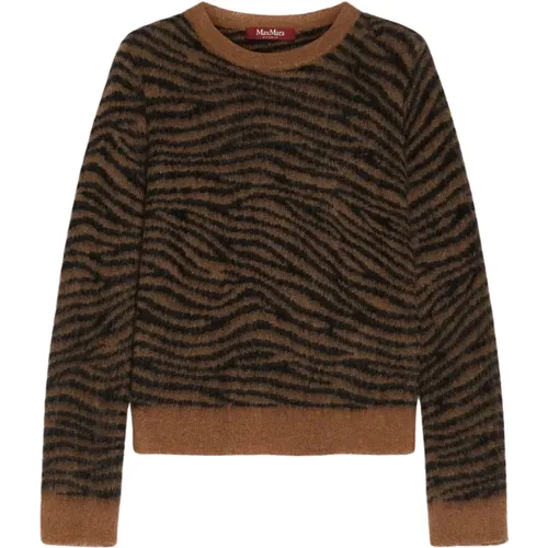 Eng anliegender Mohair-Mix Pullover - Max Mara Studio - Modalova