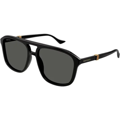 Stylische Sonnenbrille , Herren, Größe: 57 MM - Gucci - Modalova