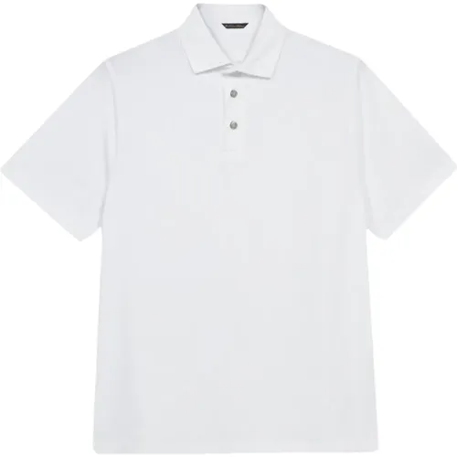 Weißes Baumwoll-Polo-Shirt,Marineblaues Baumwoll-Poloshirt,Braunes Baumwoll-Poloshirt,Grünes Baumwoll-Poloshirt - Brooks Brothers - Modalova