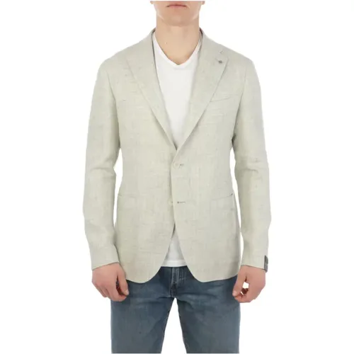 Smc22K Jacket - Stylish and Trendy , male, Sizes: L - Tagliatore - Modalova