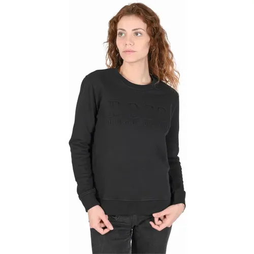Cotton Womens Sweater , female, Sizes: S - Hugo Boss - Modalova
