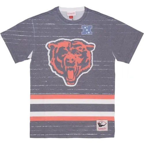 Chicago Bears NFL T-Shirt , Herren, Größe: L - Mitchell & Ness - Modalova