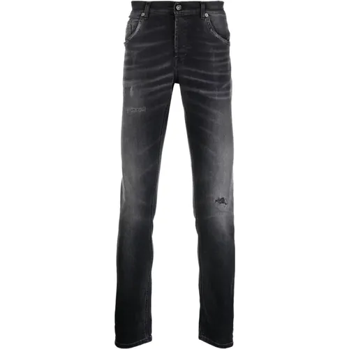 Straight Jeans , male, Sizes: W30 - Dondup - Modalova