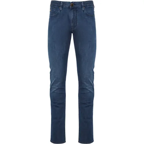 J061 jeans , male, Sizes: W40, W42, W34, W38 - Emporio Armani - Modalova