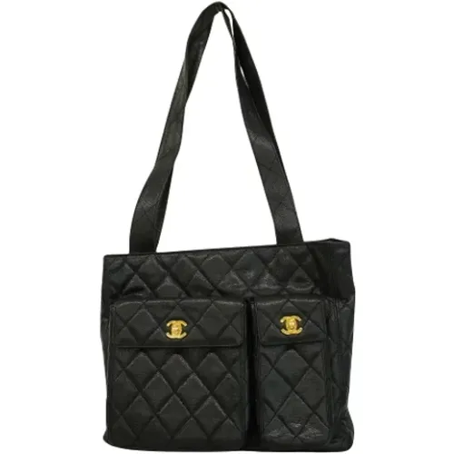 Pre-owned Leather chanel-bags , female, Sizes: ONE SIZE - Chanel Vintage - Modalova