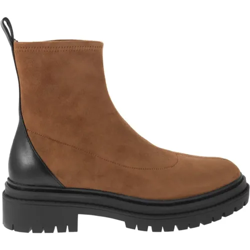 Leather Boots , female, Sizes: 5 UK, 6 UK, 4 UK - Michael Kors - Modalova