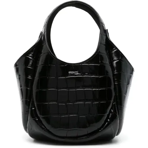 Croco Mini Bucket Bag , female, Sizes: ONE SIZE - Coperni - Modalova