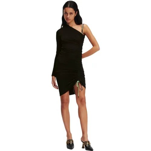One-shoulder dress , female, Sizes: M, XS, S - Karl Lagerfeld - Modalova