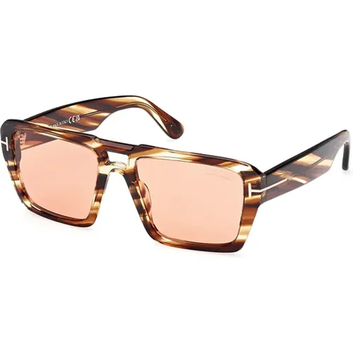 Stylish Sunglasses Photochromic Lens , male, Sizes: 56 MM - Tom Ford - Modalova