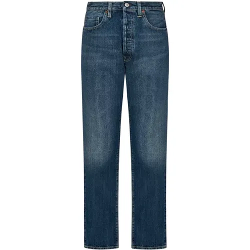 Jeans with Logo Patch , male, Sizes: W33, W36, W31, W34, W32 - Fortela - Modalova