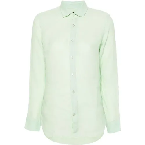 Apple Linen Shirt , female, Sizes: L, XL, S, M - Peuterey - Modalova