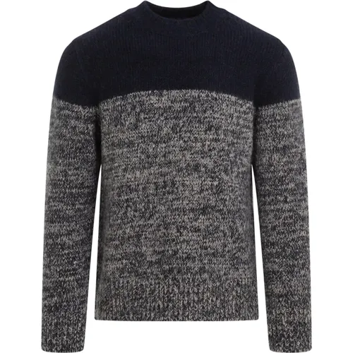 Luxuriöser Blauer Pullover Aw24 - Dries Van Noten - Modalova