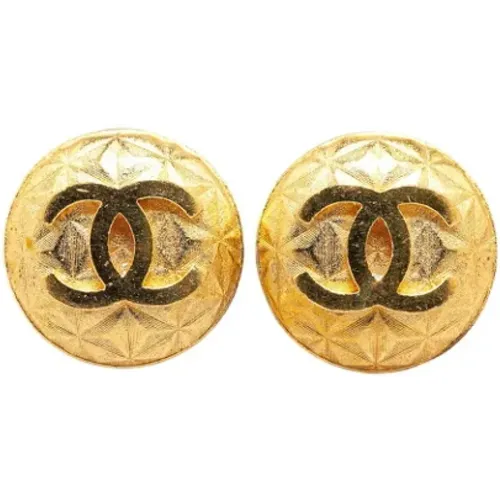 Pre-owned Fabric chanel-jewelry , female, Sizes: ONE SIZE - Chanel Vintage - Modalova