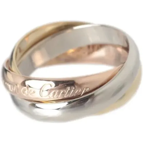 Pre-owned Rose Gold rings , unisex, Sizes: ONE SIZE - Cartier Vintage - Modalova