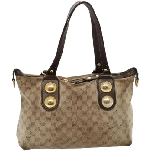 Pre-owned Canvas gucci-bags , female, Sizes: ONE SIZE - Gucci Vintage - Modalova