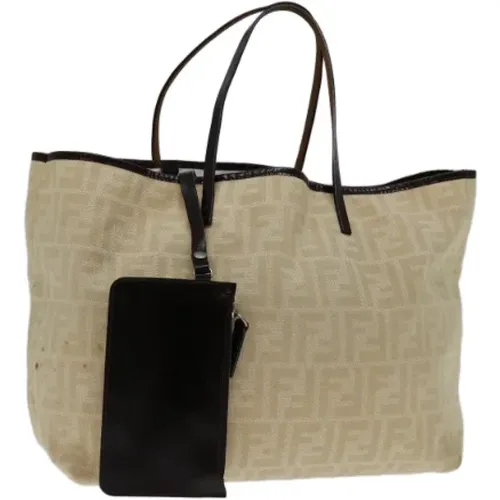 Pre-owned Canvas totes , female, Sizes: ONE SIZE - Fendi Vintage - Modalova