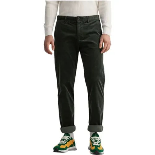 Allister Corduroy Chino , Herren, Größe: W35 - Gant - Modalova