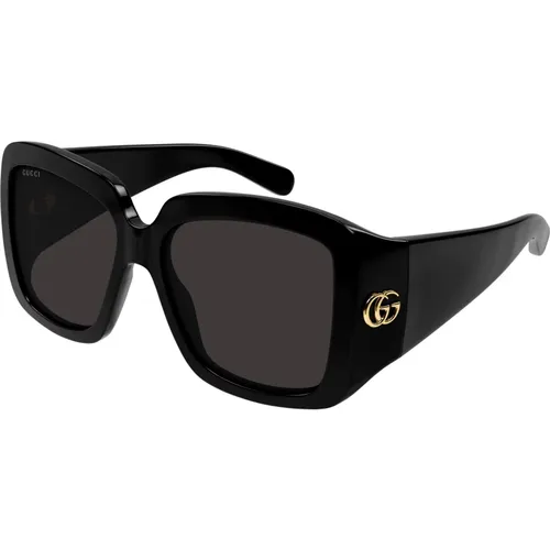 Stilvolle Sonnenbrillenkollektion , Damen, Größe: 55 MM - Gucci - Modalova