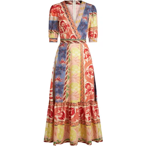 Sommerprint Ausgestelltes Kleid - ETRO - Modalova