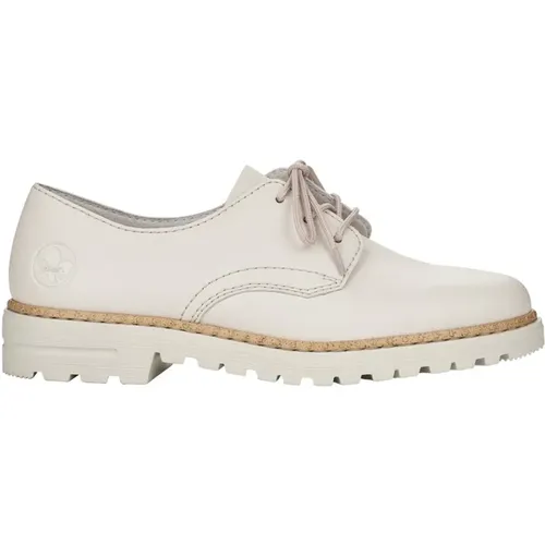 Lace-up Shoes , female, Sizes: 3 UK, 8 UK - Rieker - Modalova
