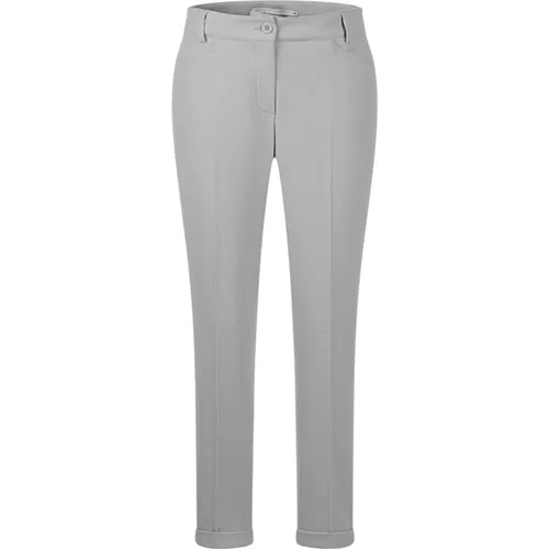 Elegant Sporty Flannel Pants , Damen, Größe: 2XL - RAFFAELLO ROSSI - Modalova