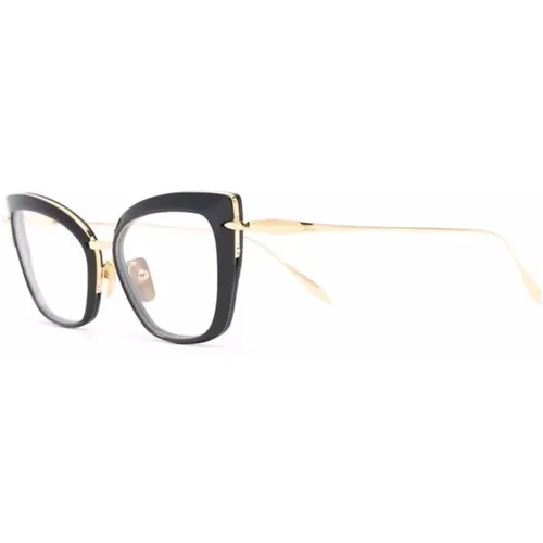 Schwarze Optische Brille für den Alltag , Damen, Größe: 52 MM - Dita - Modalova
