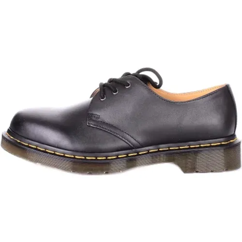 Flat Leather Shoes , male, Sizes: 9 UK, 8 UK, 7 UK, 10 UK - Dr. Martens - Modalova