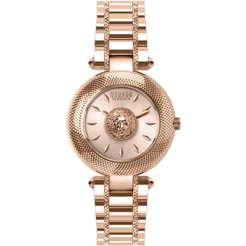 Brick Lane Roségold Stainless Steel Womens Watch , female, Sizes: ONE SIZE - Versus Versace - Modalova