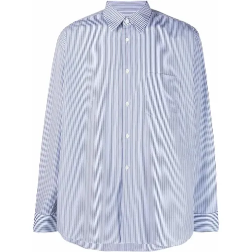 Man Striped Shirt , male, Sizes: L - Comme des Garçons - Modalova