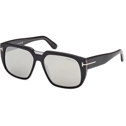 Oliver-02 Sunglasses /Smoke , male, Sizes: 56 MM - Tom Ford - Modalova