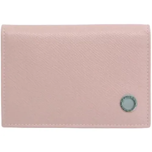 Pre-owned Leather wallets , female, Sizes: ONE SIZE - Bvlgari Vintage - Modalova