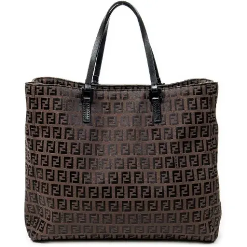 Pre-owned Canvas totes , female, Sizes: ONE SIZE - Fendi Vintage - Modalova