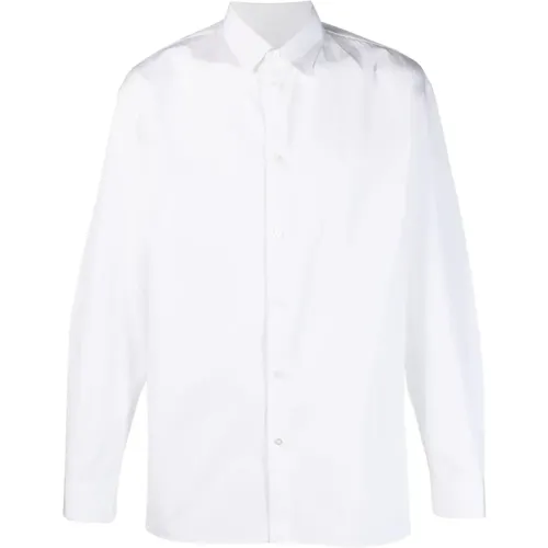 Cotton Button-Up Shirt , male, Sizes: 2XL, XL, 4XL, L, 3XL - Jil Sander - Modalova