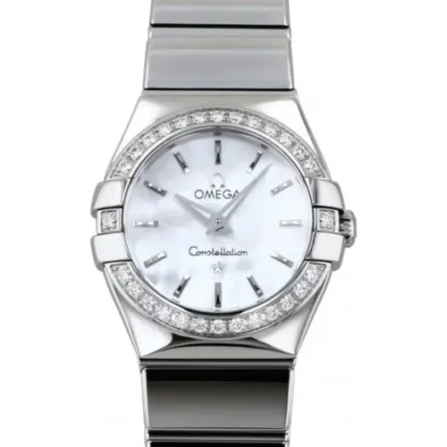 Pre-owned Metal watches , female, Sizes: ONE SIZE - Omega Vintage - Modalova