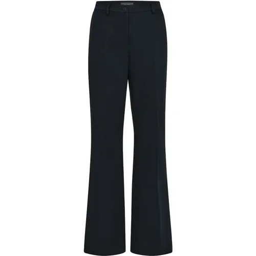 Stilvolle Sallie Pant in Marineblau , Damen, Größe: L - MOS MOSH - Modalova